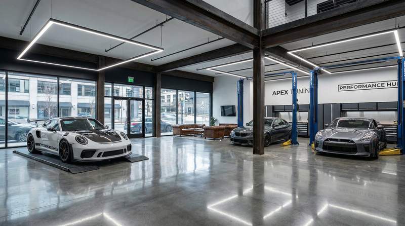 海角汽车改装门店